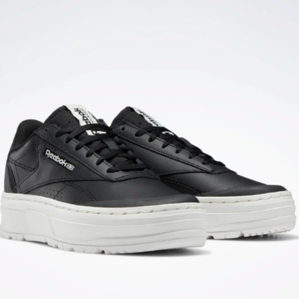 Size 8 Reebok Club C Double Geo Women's Shoes